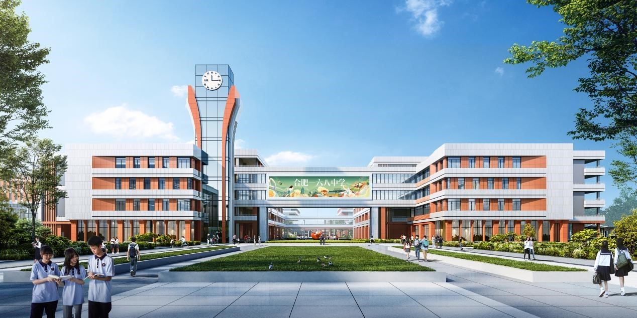 Bsports必一体育城区多个黉舍项目完工建立！合肥市重点教诲工程放慢“上新”(图4)
